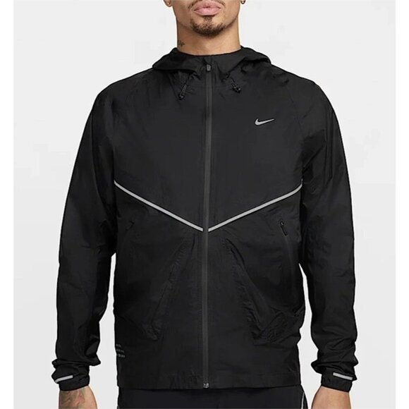 Nike Storm-FIT ADV Run Division Jacket Size Large Men Black FZ0622-010